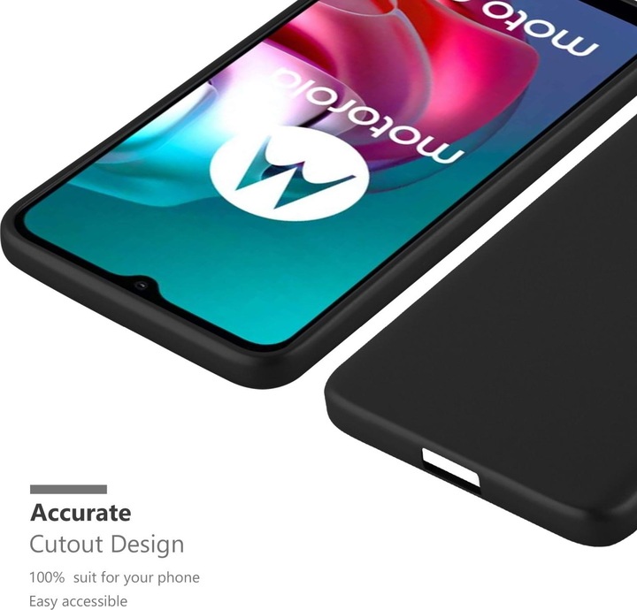 Produktbild Cadorabo TPU Matt Metallic Hülle (Motorola Moto G10, Motorola Moto G30)