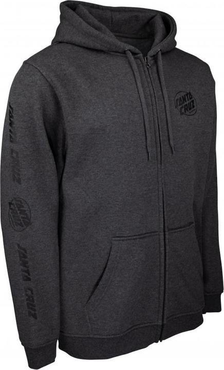 Actual product image Santa Cruz Club Oval Dot Zip Hoodie (S)