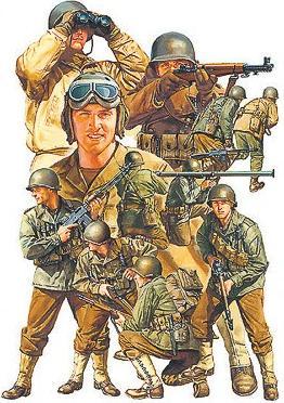 Actual product image Tamiya US Army Infantry GI Set