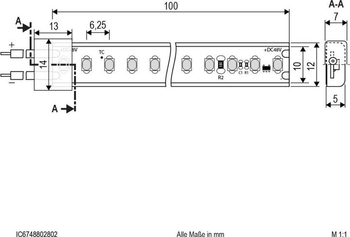 Image du produit EVN-Lichttechnik Bande lumineuse LED EVN (Blanc, 500 cm, Intérieur)