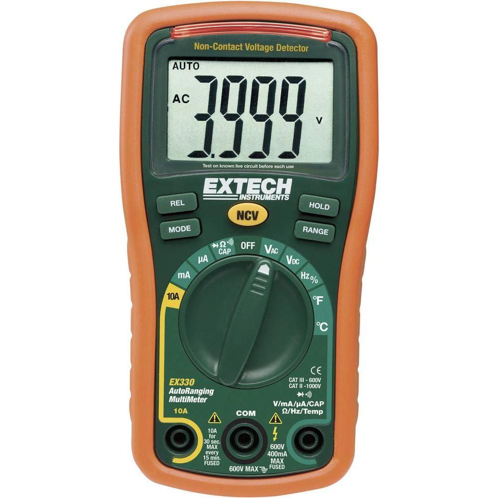 Extech, Multimeter, Hand-Multimeter digital EX330 (CAT III 600V)