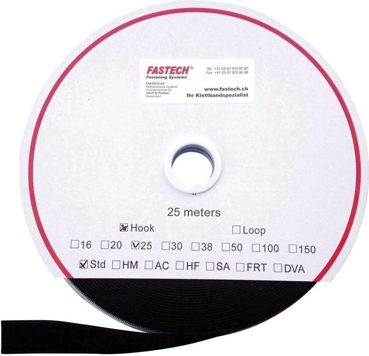 Image du produit Fastech Bande Velcro à coudre Pièce adhésive (50 mm)