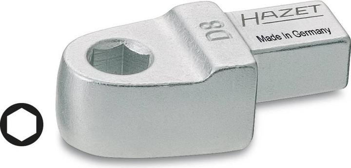 Produktbild HAZET Einsteck-Halter für Bits 6420B ∙ Einsteck-Vierkant 9 x 12 mm ∙ Sechskant6,3 (1/4 Zoll)