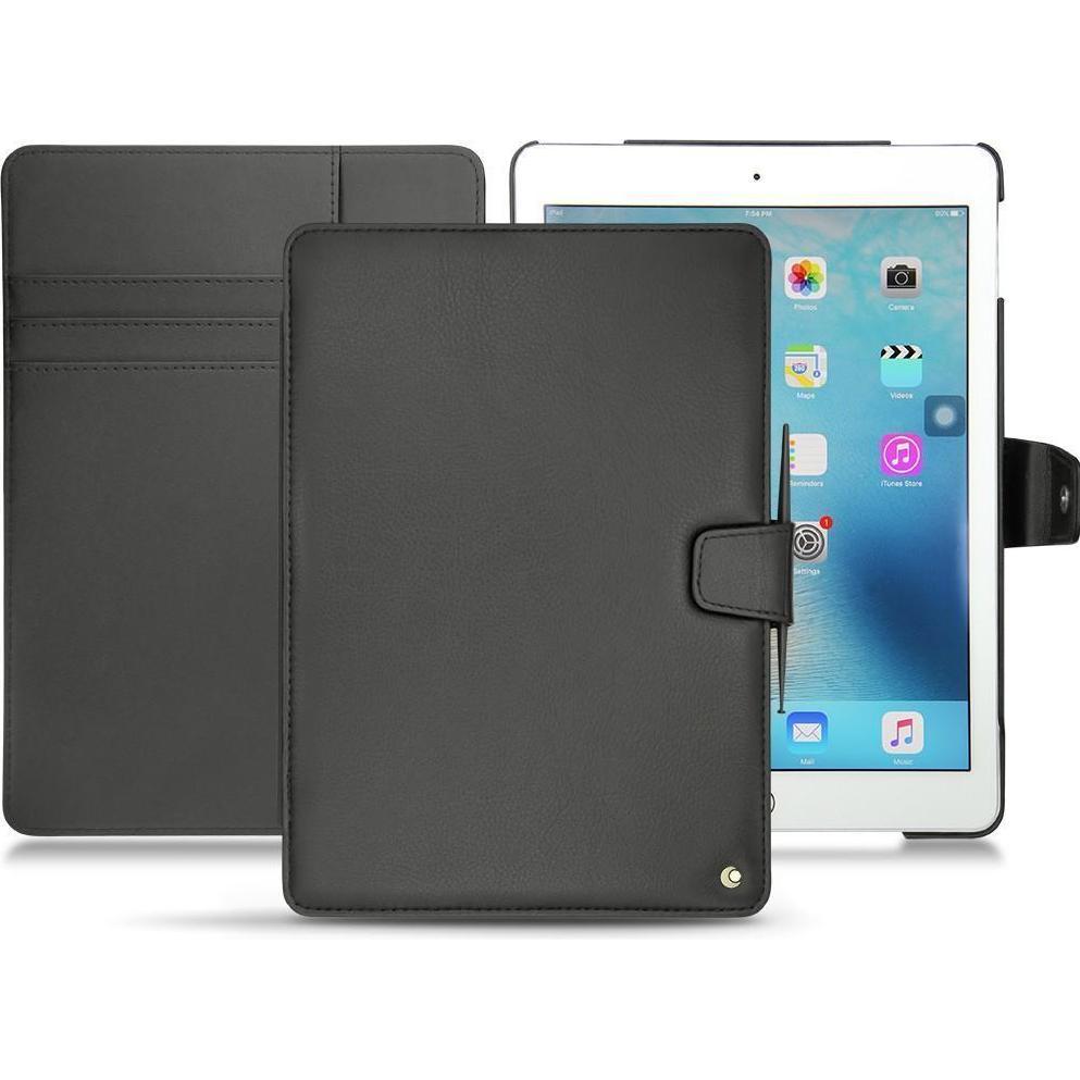 Noreve Lederschutzhülle Wallet (iPad Pro 9.7 2016 (1. Gen)), Tablet Hülle, Schwarz
