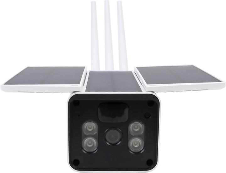 Actual product image PNI SafeHome PT950LR 1080P 2MP video surveillance camera with 6W solar panel, WLAN, rechargeable