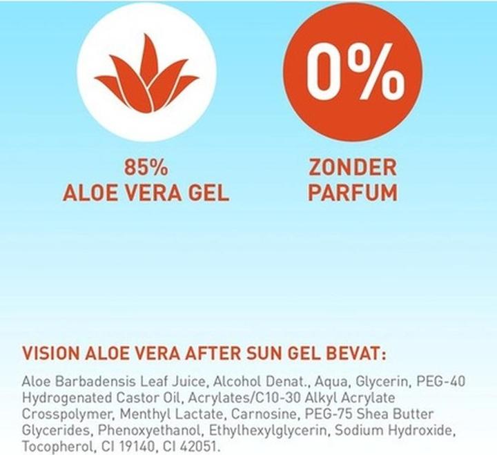 Produktbild Vision After Sun Aloe Vera - After Sun Gel - 200 Ml (200 ml, After Sun Gel)