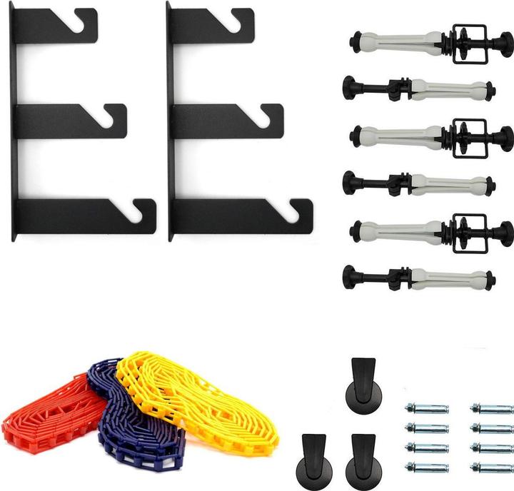 Image du produit Caruba Système de suspension pour 2 rouleaux Montage mural (Système de plafond)
