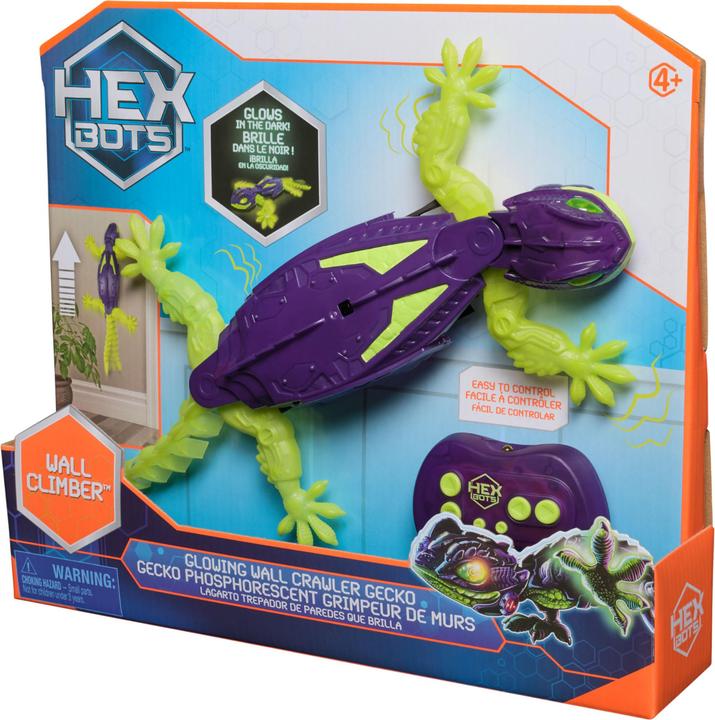Immagine prodotto Spin Master HEX interactive toy Wall Crawler Gecko Glow in The Dark