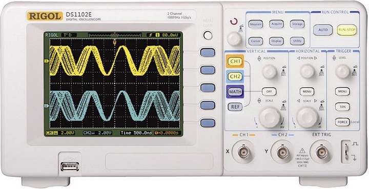 Rigol DS1102E 10 Digital Oscilloscope (CAT I)