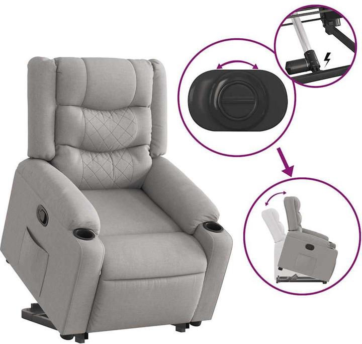 Actual product image vidaXL Relaxsessel mit Aufstehhilfe