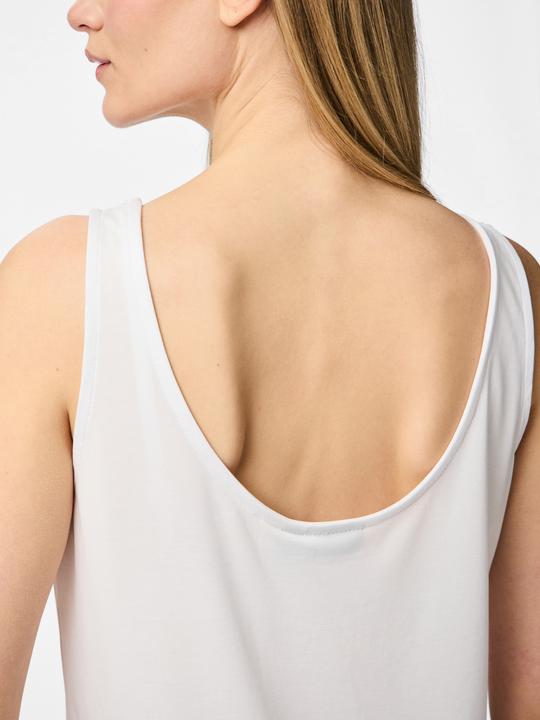Actual product image Pieces Modal Mixed Fibre Tank Top (S)