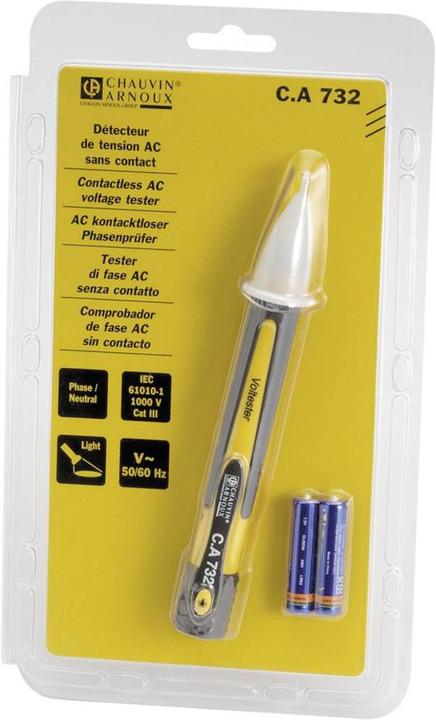Image du produit Chauvin Arnoux Détecteur de tension sans contact (CAT III 1000V)