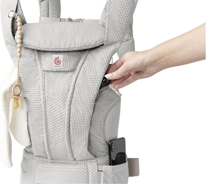 Immagine prodotto Ergobaby Omni Deluxe Mesh Babytrage - Pearl Grey