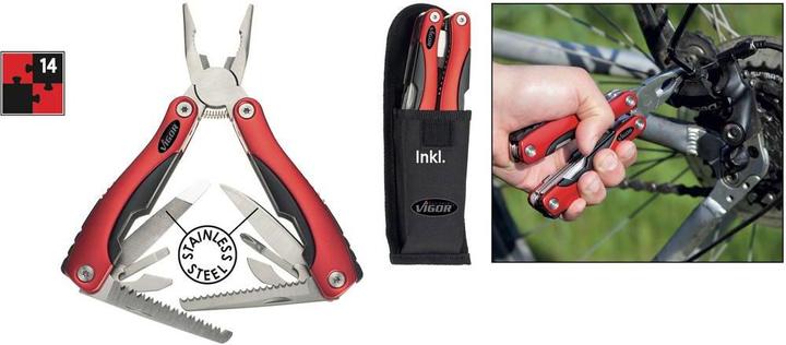 Produktbild Vigor Multitool Anzahl Funktionen 14 (14 Funktionen)