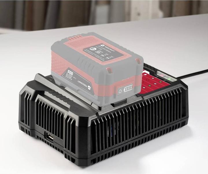 Actual product image Toolcraft ALG-1802 / TAWB-200 Battery Pack Charger (20 V)