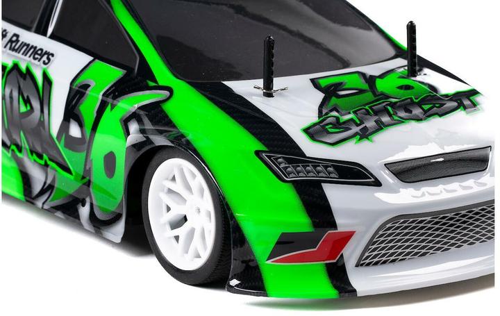 Image du produit Tec-Toy Ghost R/C 1:10 2,4GHz 7,2V 300mAh, Ni-MH, green