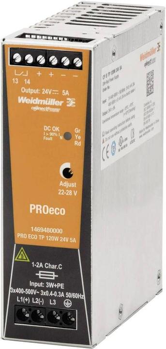 Weidmüller DIN-rail power supply unit (DIN-rail