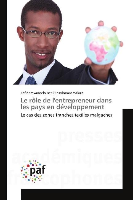 Produktbild Le rôle de l'entrepreneur dans les pays en développement (Zafindravanoela Béni Rasolonoromalaza, 2017)
