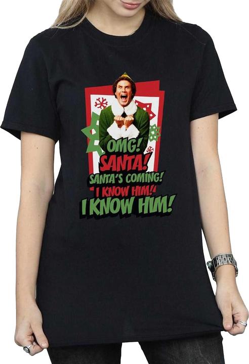 Produktbild Elf Santa Is Coming TShirt (M)