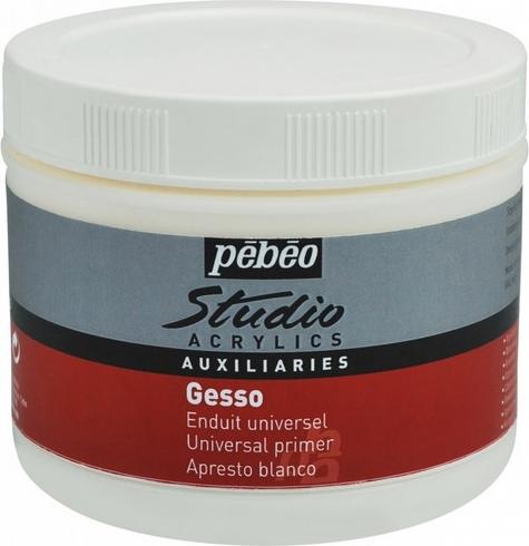 Produktbild Pebeo Studio Acrylics Gesso (Weiss, 500 ml)