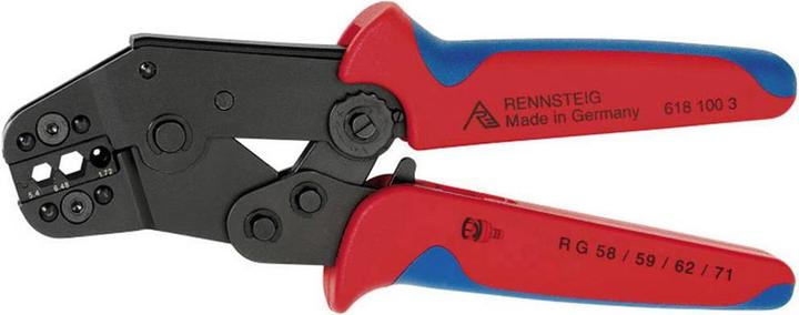 Produktbild Rennsteig Crimpzange Unisolierte, offene (195 mm)