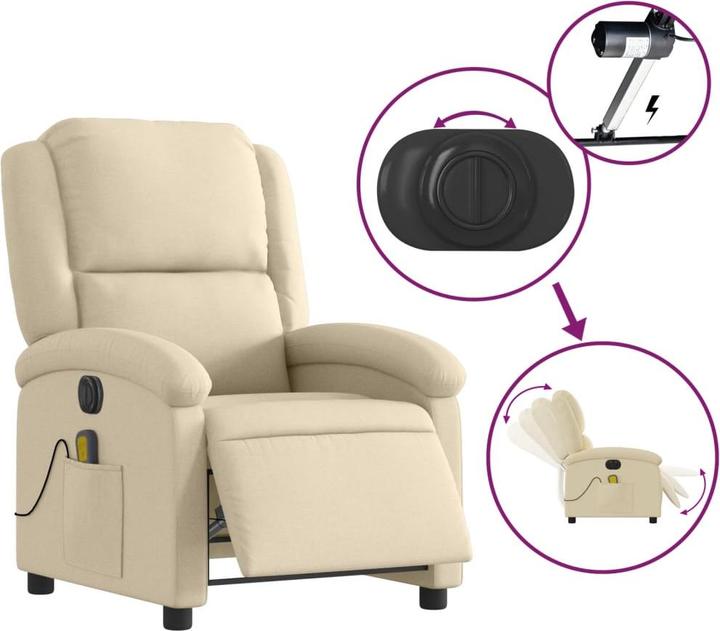 Image du produit vidaXL elektrischer Massagesessel