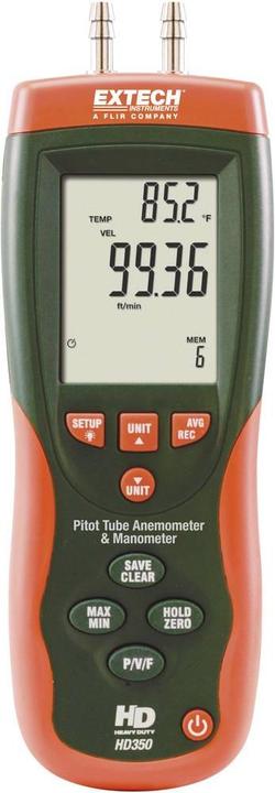Actual product image Extech Anemometer HD350 1 to 80 m/s