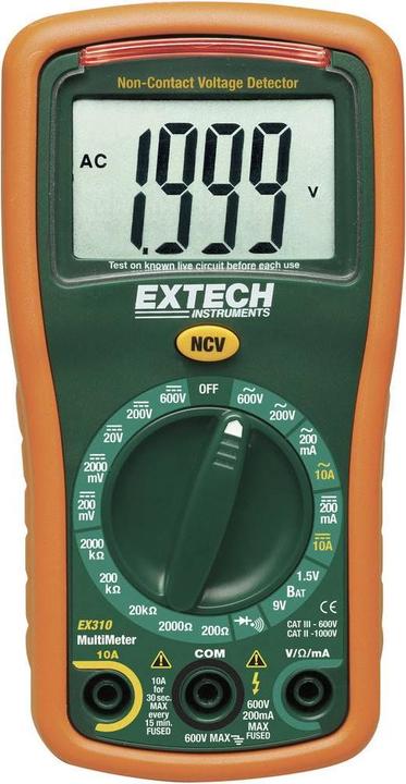 Produktbild Extech Hand-Multimeter digital EX310 (CAT III 600V)