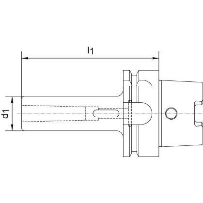 Thumbnail - Magni, Muttern + Unterlegscheiben, Zwischenhülse DIN69893A HSK-A63 Form-B MK2x120mm FORTIS