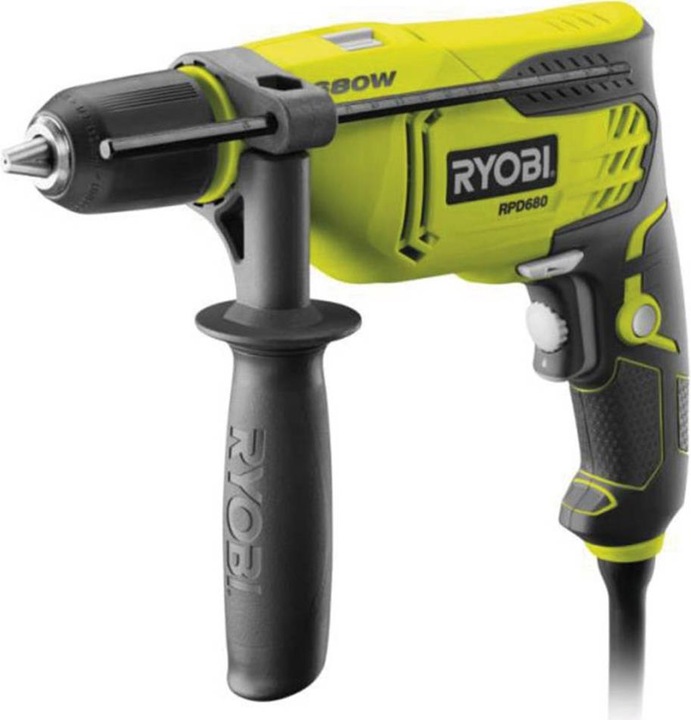 Ryobi RPD680-K 1-speed impact drill masc (Electrical connection)
