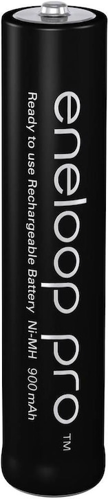 Produktbild Panasonic Micro (AAA)-Akku NiMH eneloop (1 Stk., AAA, 900 mAh)