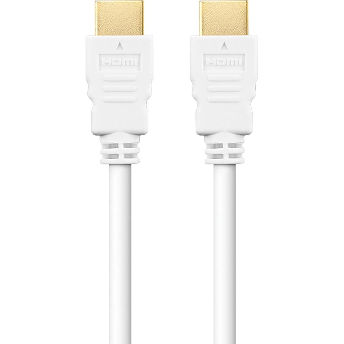 Champion HDMI-Kabel Ha-Ha Weiss 5,0 m (5 m, HDMI), Video Kabel