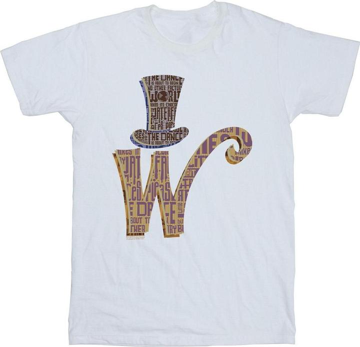 Produktbild Willy Wonka & the Chocolate Factory W Logo Hat TShirt Jungen (152, 158)