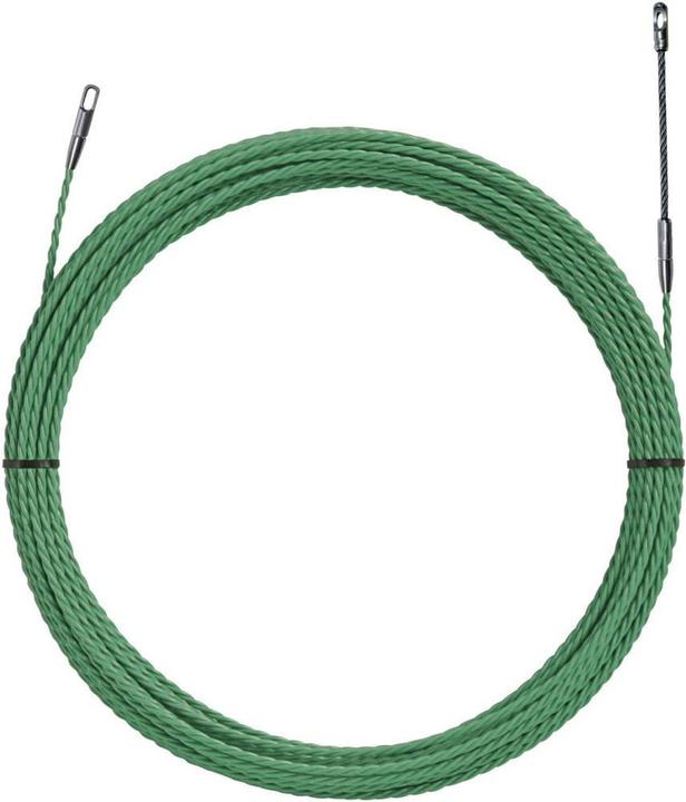 Klauke Sangle rétractable en polyester vert, Ø (20 m)