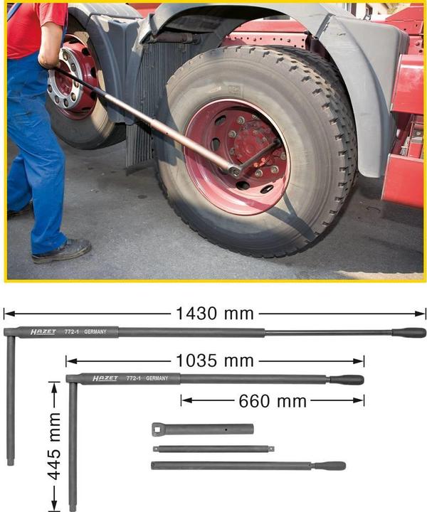 Produktbild HAZET Radmutternschlüssel 772-1