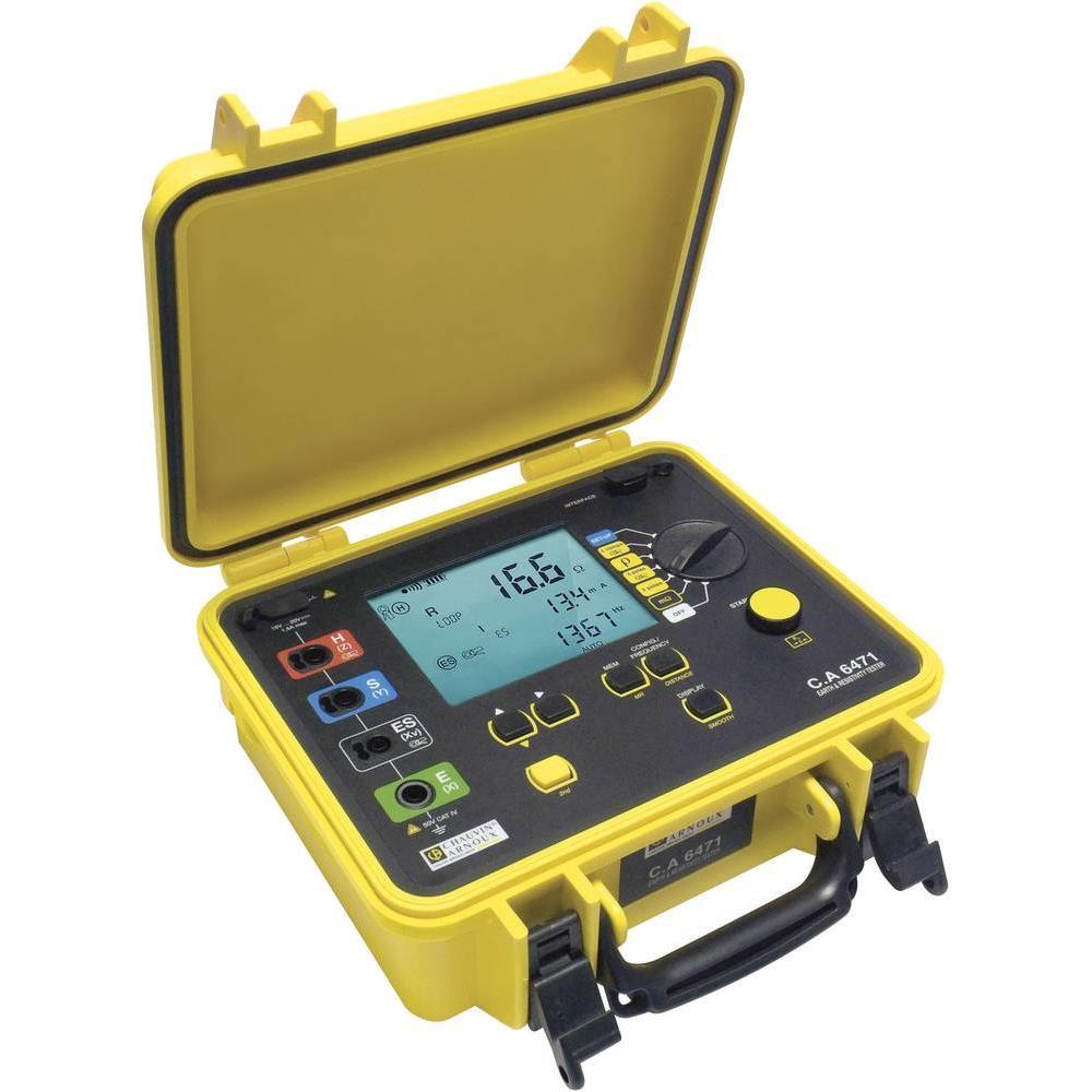 Chauvin Arnoux, Multimetro, Misuratore di messa a terra C.A 6471 CAT (CAT IV)