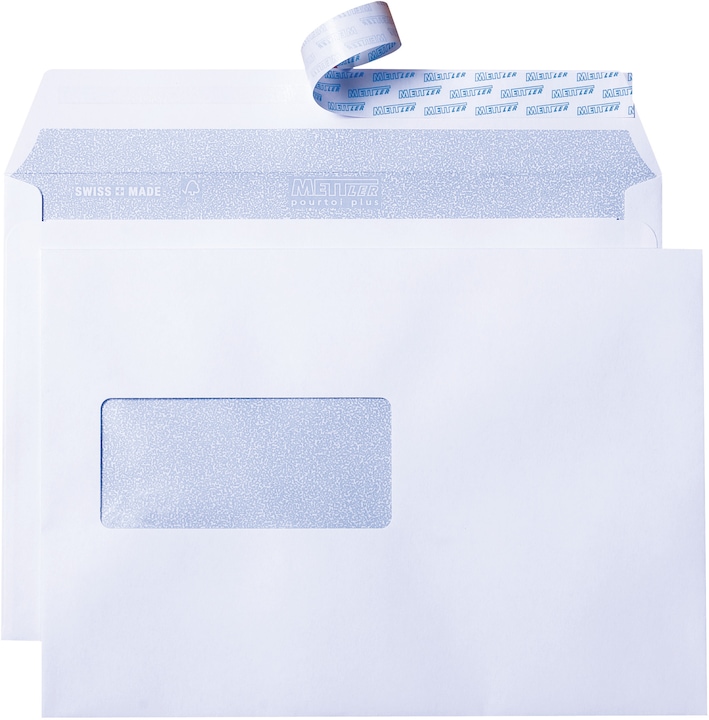 Envelope window (C5, 500 x)