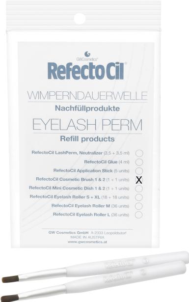 Actual product image Refectocil Cosmetic Brush 1 & 2