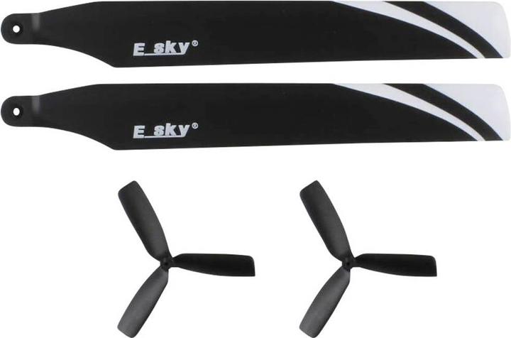 Actual product image E-Sky Spare part propeller set Suitable for model (modelling): Helicopter 300 V2