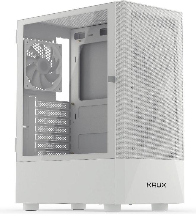 Produktbild Krux Vako White RGB (KRXD005) (ATX, mATX, Micro-ITX)