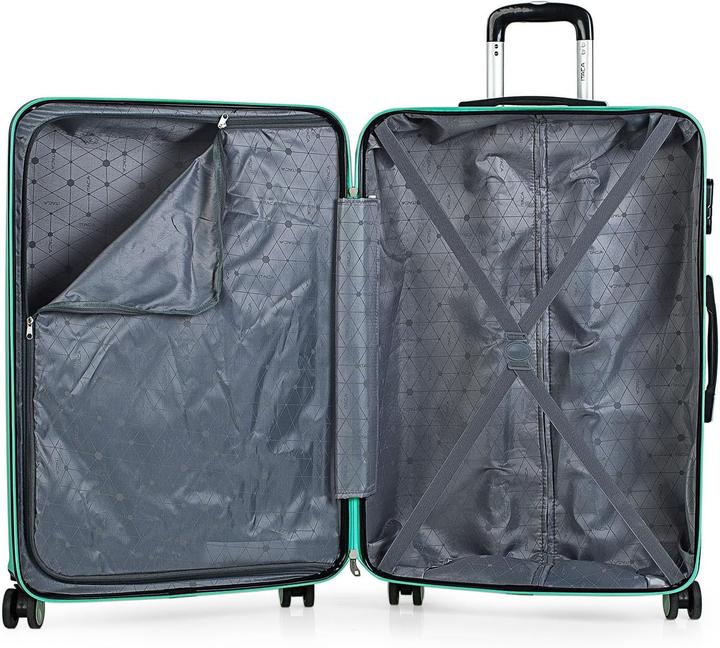 Actual product image Itaca Hartschalenkoffer mit Rollen, Zahlenschloss (97 l)