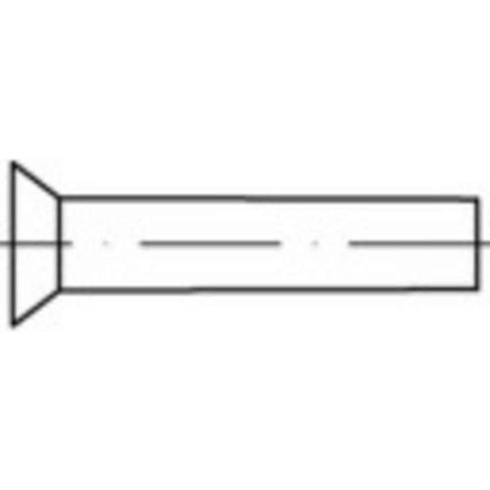 Toolcraft, Rivetti, Rivetto a testa svasata (Ø x L) 3 mm x 5 mm
