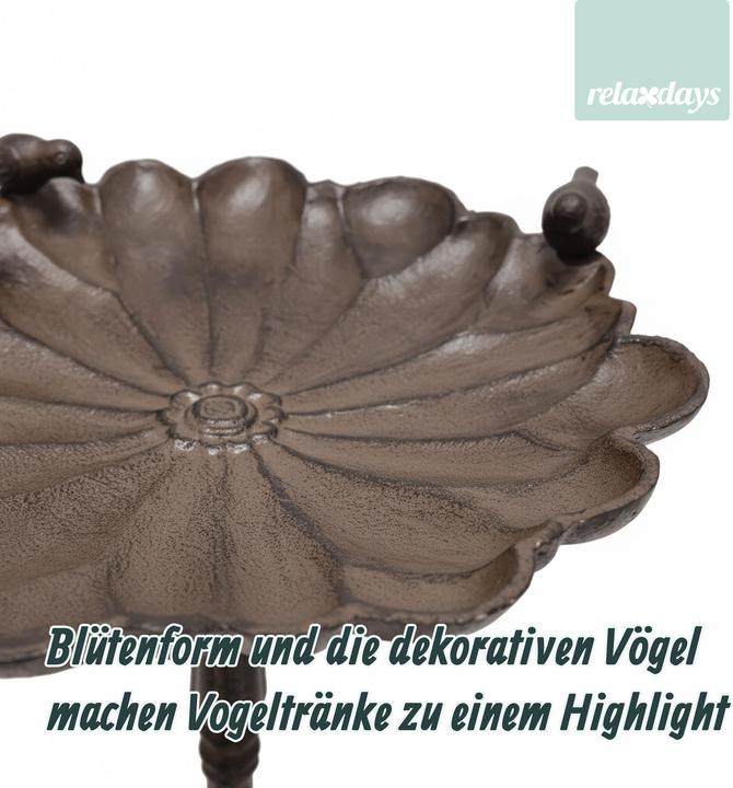 Produktbild Relaxdays Vogeltränke