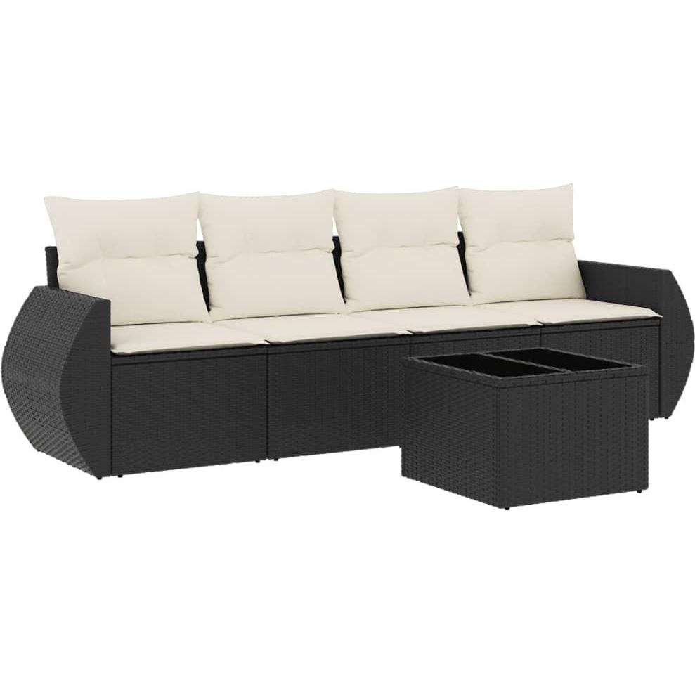 VidaXL, Gartenlounge, 10-tlg. Garten-Lounge-Set mit Kissen