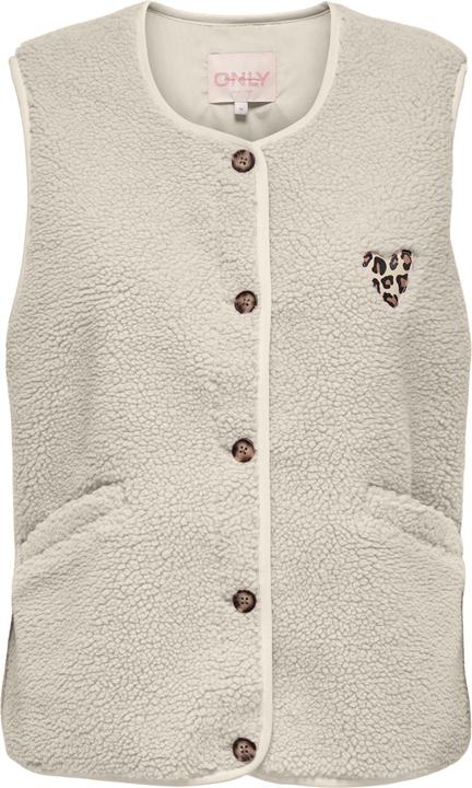 Produktbild Only Teddyweste mit Herzdetail (L)