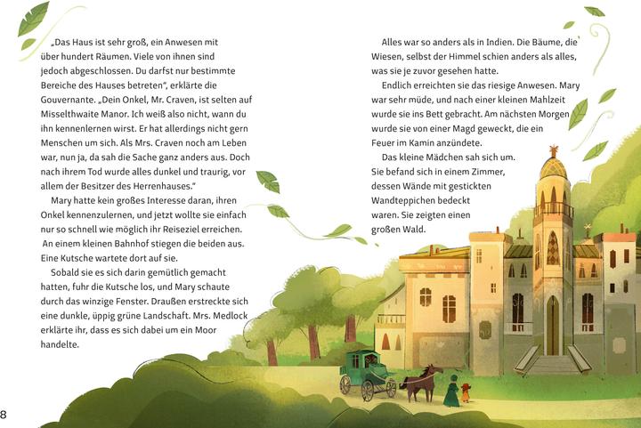 Immagine prodotto Der geheime Garten (Illustrierte Kinderbuchklassiker) (Tedesco, Domenico Russo, I bambini della Stella Bianca, Sabine Werner, 2024)