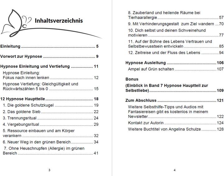 Immagine prodotto Hypnosetexte zum Vorlesen und selber Zusammenstellen 6 (Tedesco, Angelina Schulze, 2023)