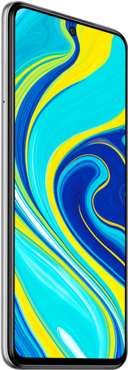 Actual product image Xiaomi Redmi Note 9S (128 GB, White, 6.67", Dual SIM + SD, 48 Mpx, 4G)