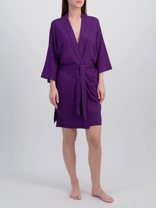 Actual product image Dagsmejan Stay Cool" dressing gown purple (One size)