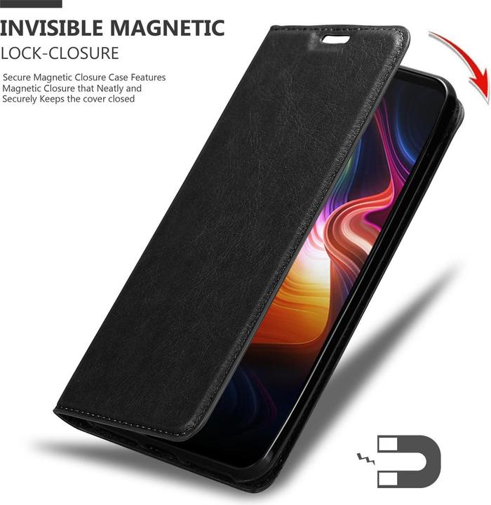 Actual product image Cadorabo Book Invisible Magnet Cover (Honor Play 5G)
